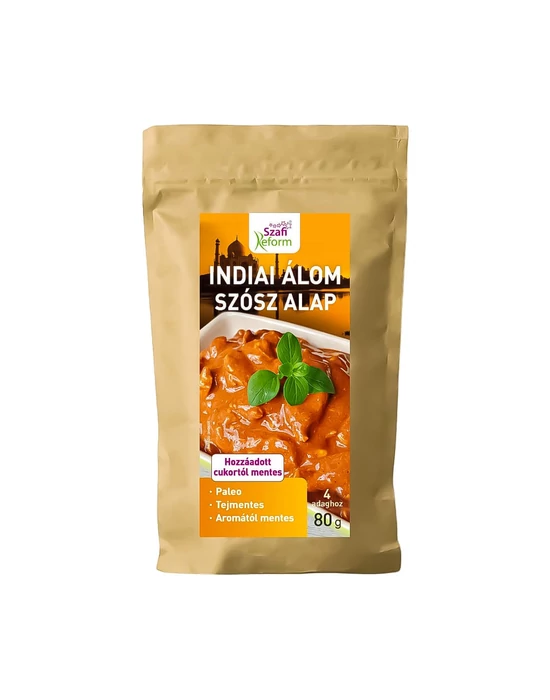 Szafi Reform Indiai álom szósz alap (tikka masala alap) 80g