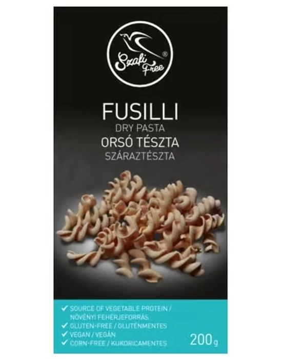 Szafi Free Orsó - Fusilli száraztészta 200g