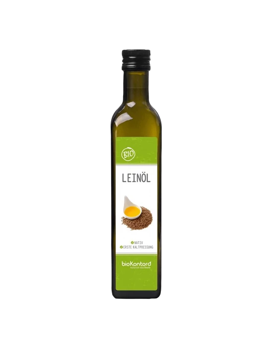 Nativ-szűz, hidegsajtolással készült Bio lenolaj 500 ml