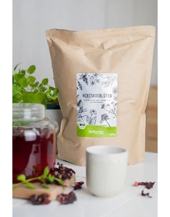 bioKontor Bio szárított hibiszkuszvirág 500g