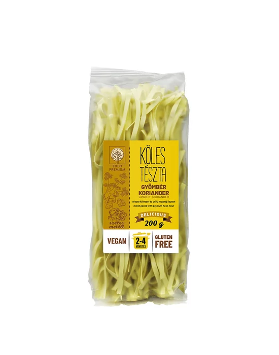 Eden Premium Kölestészta szélesmetélt - Gyömbér-koriander 200g