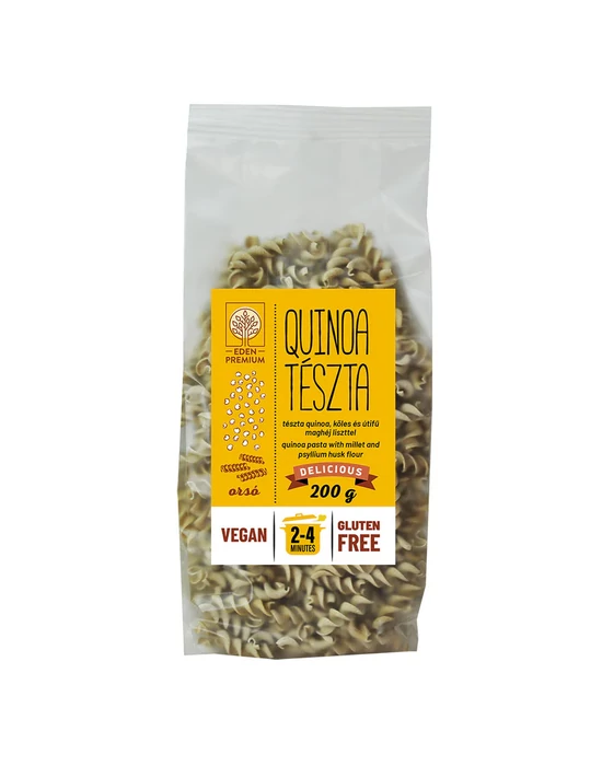 Eden Premium Quinoatészta kölessel - orsó 200g
