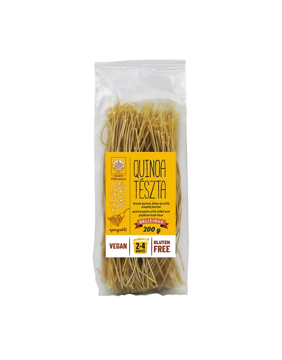 Eden Premium Quinoatészta kölessel - spagetti 200g