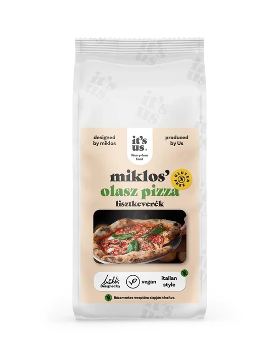 it's us MIKLOS' olasz pizza lisztkeverék 500g