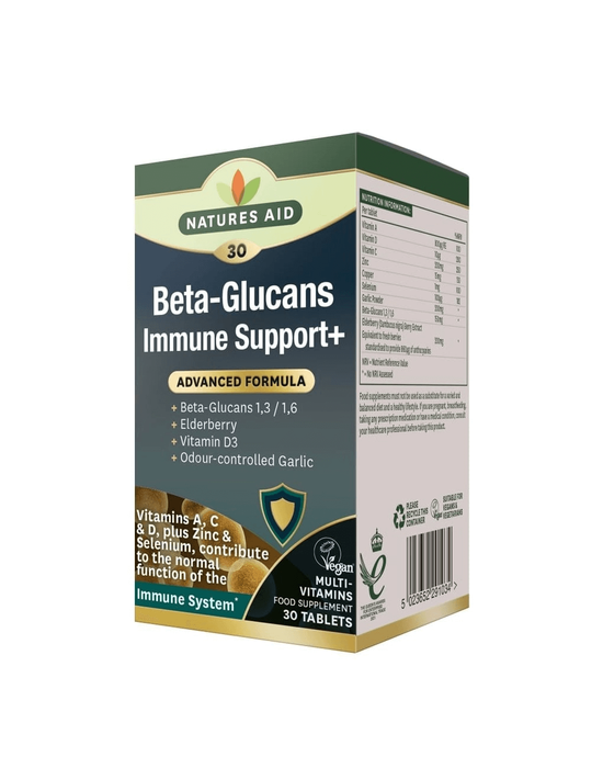 Natures Aid Béta-glükán tabletta 30db