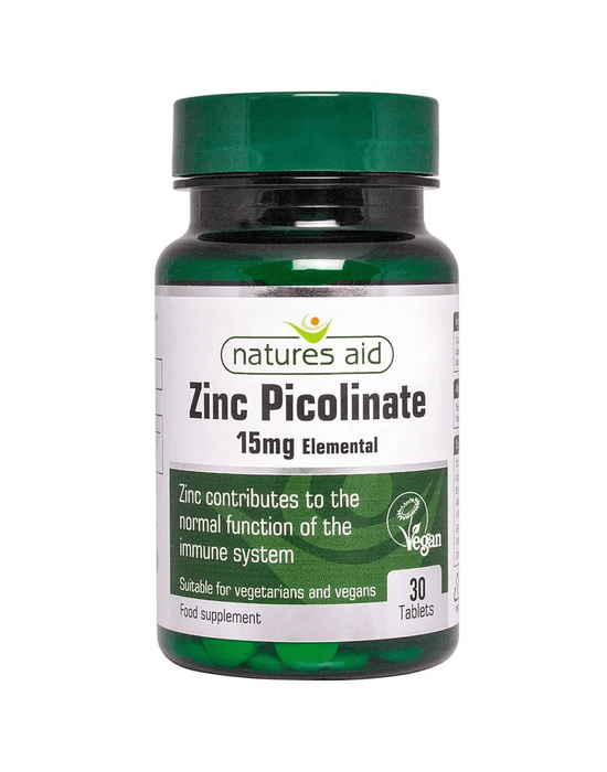 Natures Aid Cink Pikolinát 15mg tabletta 30db
