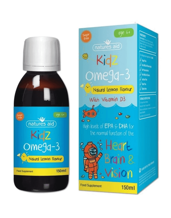 Natures Aid Gyermek Omega-3+D3-vitamin 150ml