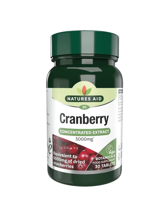 Natures Aid Tőzegáfonya 200mg tabletta 30db