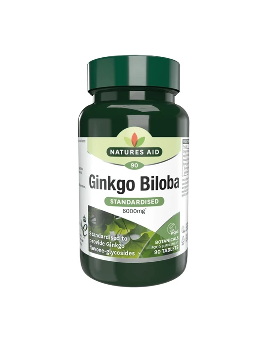 Natures Aid Ginkgo Biloba 120mg kivonat tabletta 90db