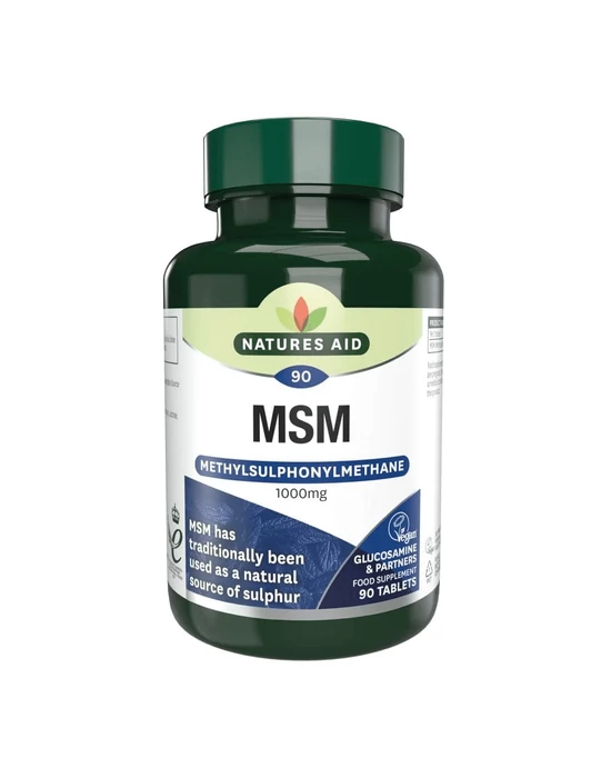 Natures Aid MSM 1000mg tabletta 90db