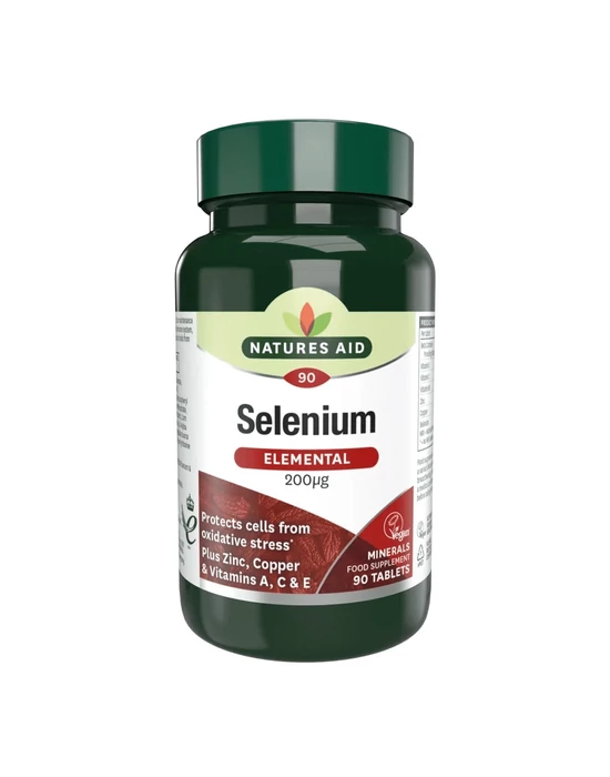 Natures Aid Szelén komplex 200mcg tabletta 90db