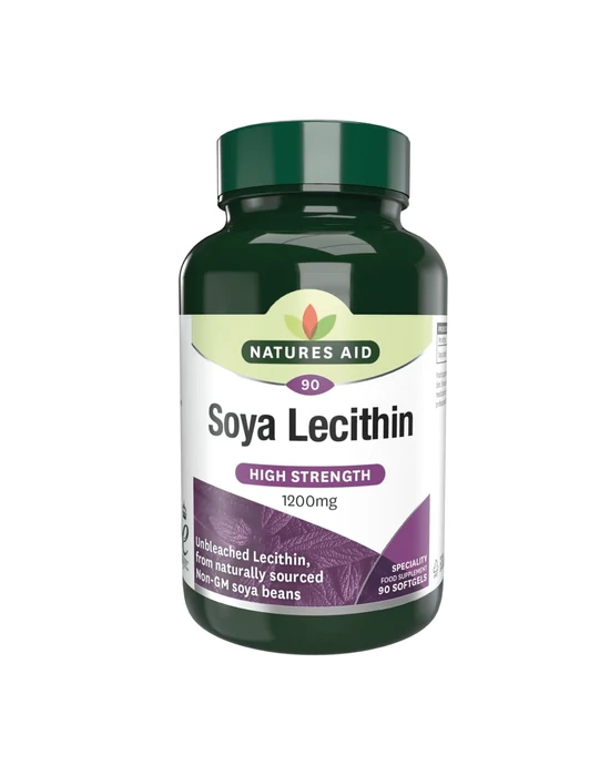 Natures Aid Szója Lecitin 1200mg lágykapszula 90db