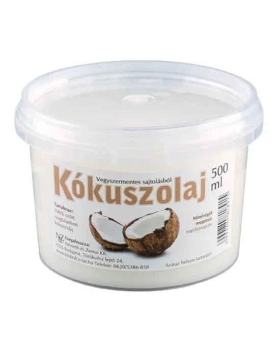 N&Z Kókuszolaj vödrös 500ml