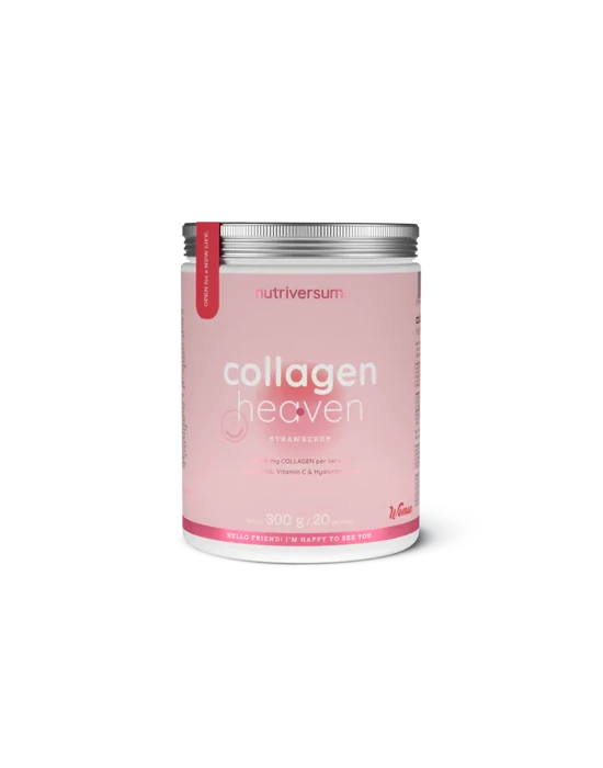 Nutriversum Collagen Heaven kollagén por, eper 300g