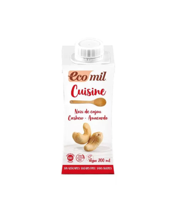 Ecomil BIO Kesudió tejszín cukormentes 200ml