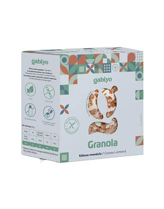 Gabiyo Granola Kókusz-mandula 275g