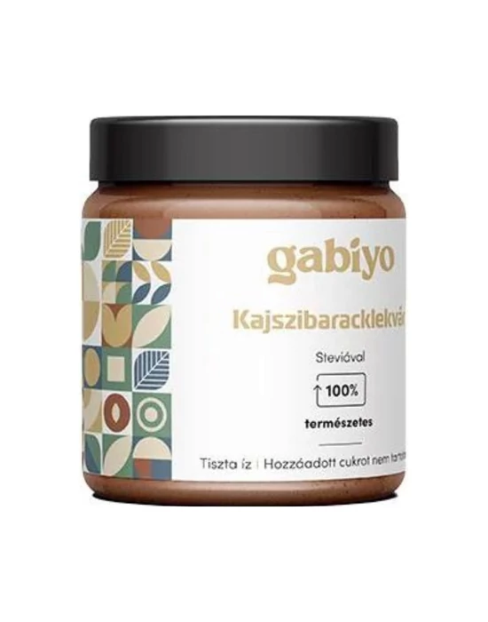 Gabiyo Kajszibaracklekvár szőlőmusttal 200g