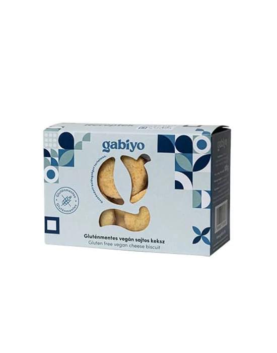 Gabiyo Gluténmentes Keksz - Vegán sajtos 100g
