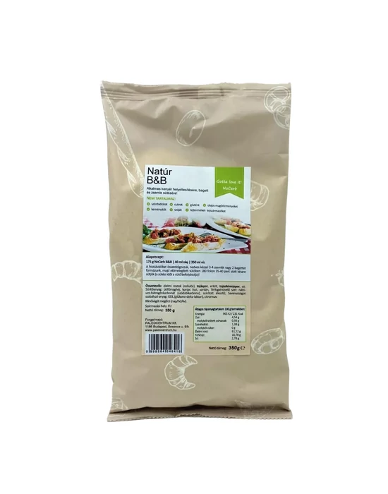 NoCarb B&B natúr rostkeverék 350g (bagett és buci)