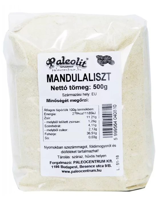 Paleolit Mandula préselvény liszt 500g
