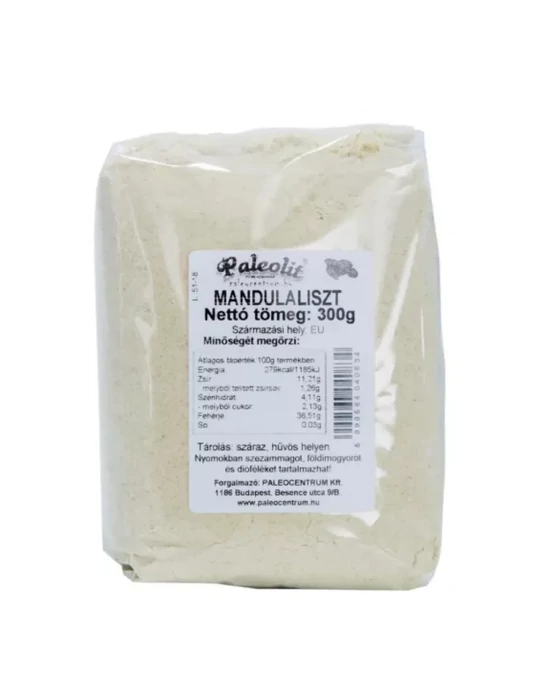 Paleolit Mandulaliszt zsírtalan 300g