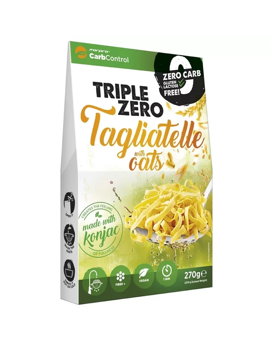Triple Zero Szélesmetélt zabbal konjac tészta 270g