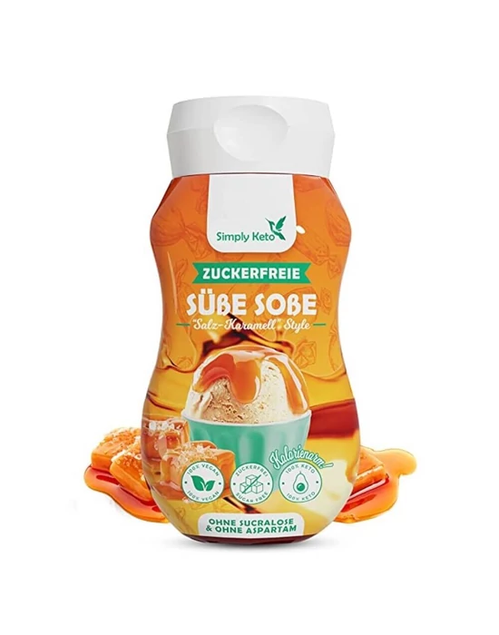 SimplyKeto Cukormentes sós karamell ízű öntet