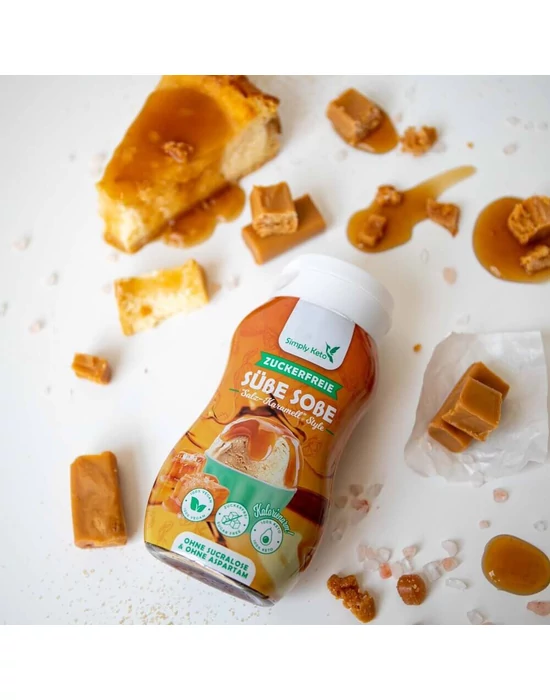 Cukormentes karamell öntet