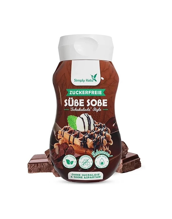 SimplyKeto alacsony szénhidráttartalmú csokoládé ízű öntet